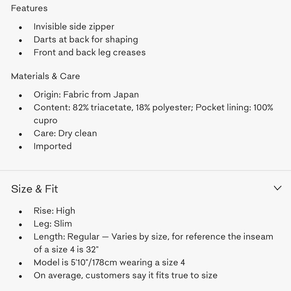 Aritzia Dress Pants - Picture 4 of 4